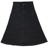 Crew Black Pocket Maxi Skirt