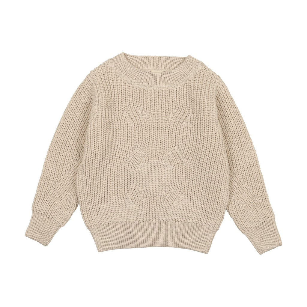 Chunky Cable Sweater - English –