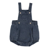 Analogie Dark Wash Bib Romper