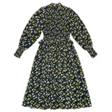 Zaikamoya Yellow Print Dylan Dress