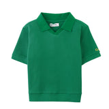 Gingersnaps Green Waffle Oliver Polo