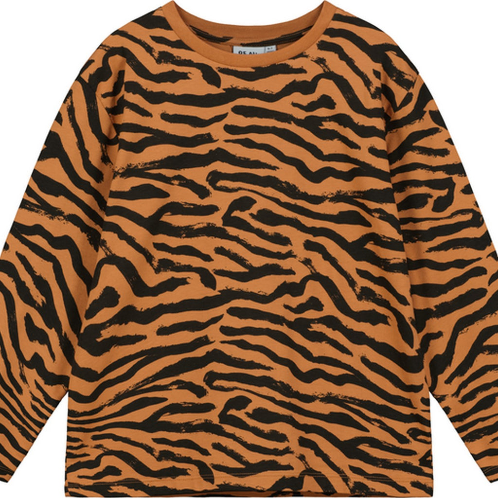 Beau Loves Tiger Stripe Long Sleeve T-shirt | Children's Clothing