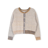 Tustello Multi Fuzzy Knit Ombre Cardigan