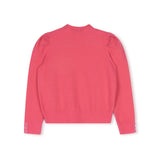 Papillon Pink Puff Sleeve Sweater