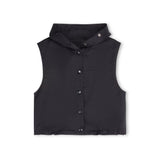 Vibe Black Cargo Bottom Elastic Vest