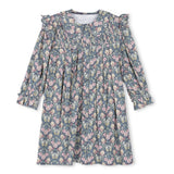 One Child Floral Fawn Dress