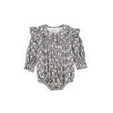 One Child Floral Fawn Romper