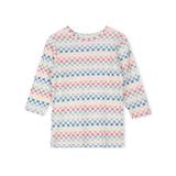 Cabana Multi Pastel Checks T-Shirt