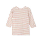 Phil and Phoebe Pink Dice Pastel Striped T-shirt