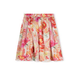 One Child Floral Double Bow Skirt