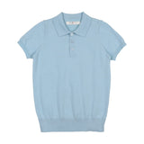 Coco Blanc Pale Blue Knit Polo