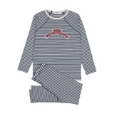 Coco Blanc Navy/Cream Crew Pajama