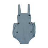 Coco Blanc Blue Denim Romper