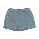 Coco Blanc Blue Denim Shorts