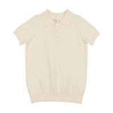 Coco Blanc Cream Knit Polo