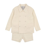 Coco Blanc Cream Linen Suit