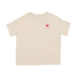 Coco Blanc Cream Red Star Tee