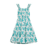 C’era Una Volta Green Toile De Jouy Mavy Dress