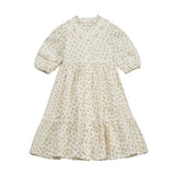 C’era Una Volta Cream Flower Madelaine Dress