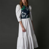 Zaikamoya White Tabitha Dress