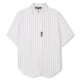 DKNY White Button Down Stripe Shirt