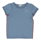 Lil Legs Blue Basic Short Sleeve Tee