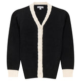 Blumint Black/Cream Braided Darcy Cardigan