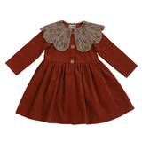 Kalinka Brick Evelyn Dress