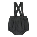 Analogie Grey Suspender Bubble Bloomers