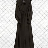 Venera Arapu Black Ivy Pitch Dress