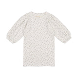 Farren and Me Floral Print Balloon 3/4 Sleeve T- Shirt