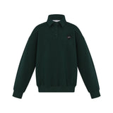 Little Parni Green Polo Sweater