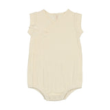 Lilette Cream Fine Pointelle Romper