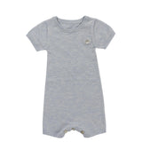 Kipp Light Blue Lucas Knit Romper