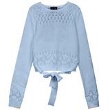 Gem Skyway Crochet Tie Top