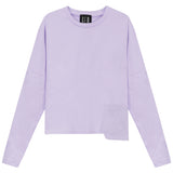 Gem Lilac Pocket Cropped T-Shirt