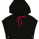 Hev Black Hooded Vest