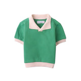 Gingersnaps Green Waffle Lucas Polo