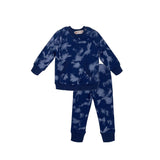 Phil and Phoebe Navy Tie Dye Set