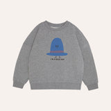 The Campamento Grey Blue Hat Sweatshirt