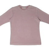 Crew Pink Utility Long Sleeve Tee