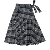 Elle Oh Elle Black Plaid Lillian Skirt