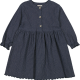 Marmar Blue Scallop Dagmara Dress