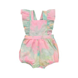 Bebe Organic Watercolor Violetta Romper