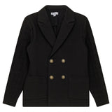 Mann Black Cable Sleeve Jaden Blazer