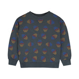 Bonmot Navy Rhombus Sweatshirt