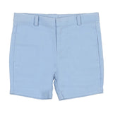 Sweet Threads Soft Light Blue Ace Woven Shorts