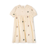 One Child Cream Embroidered Alveron Dress