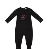 Crew Pink Polaroid Fleece Footie