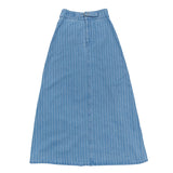 Luna Mae Light Denim Stripe Hope Skirt